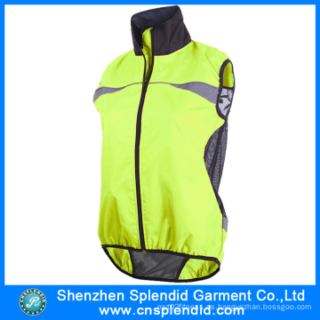 Venta al por mayor de ropa de trabajo motocicleta reflexiva seguridad chaleco de alta visibilidad